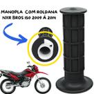 Par Manopla Com Roldana do Acelerador para Honda NXR Bros 150 Para Os anos 2009 2010 2011 2012 2013 2014 Preto 22mm Modelo Original Moto WM8080