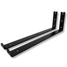 Par Mão Francesa Suporte Mão Francesa 35cm Aço Resistente Formato L Design Moderno