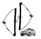 Par Maquina Vidro Manual Fiesta Supercharger 4 pts dianteira