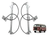 Par Maquina Vidro Manual Kombi 2002 2003 2004 2005 2006 2007