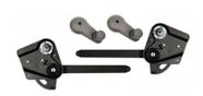 Par Maquina Vidro Porta Mb 608 708 C/ Manivela Metal Reforç