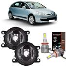 Par milha citroen c4 hatch 2007 08 09 10 11 12 2013 led 2d