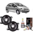 Par milha citroen xsara picasso 2007 a 2012 e super led Par milha citroen xsara picasso 2007 a 2012 e super led