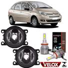 Par milha citroen xsara picasso 2007 a 2012 super led 2d