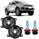 Par milha mitsubishi l200 triton 2005 a 2016 super branca Par milha mitsubishi l200 triton 2005 a 2016 super branca