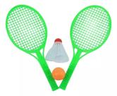 Par Mini Jogo De Raquete Badminton Infantil De Brinquedo Par Mini Jogo De Raquete Badminton Infantil De Brinquedo