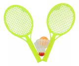 Par Mini Jogo De Raquete Badminton Infantil De Brinquedo