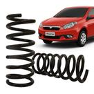 Par Molas de Suspensão Amortecedor Dianteiro Carro Fiat Grand Siena Uno Way Atractive Vivace 11 a 17 Fabrini I-ft0665