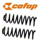 Par molas suspensao dianteira vw: gol 95/98