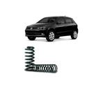 Par molas suspensao dianteira vw: gol g5