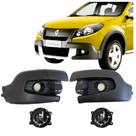 Par Moldura E Farol De Milha Sandero Stepway 2012 2013 2014 Par Moldura E Farol De Milha Sandero Stepway 2012 2013 2014