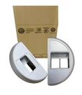 Par Moldura Vidro Eletrico Gol Parati G4 2005 a 2013 Prata