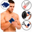 PAR Munhequeira Alta Compressão Estabilizadora Anti-Torção Esportiva Musculação Tenis Basquete Cross COR:AZUL PAR Munhequeira Alta Compressão Estabilizadora Anti-Torção Esportiva Musculação Tenis Basquete Cross COR:AZUL