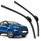 Par Palheta Dianteira Limpadora de Para-brisa Ecosport 2018 a 2021 de Silicone