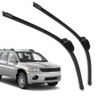 Par Palheta Dianteira Limpadora de Para-brisa Outlander 2007 a 2012 de Silicone