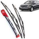 Par Palheta Dianteira Limpadora de Para-brisa Sentra 2007 a 2013 de Ferro Par Palheta Dianteira Limpadora de Para-brisa Sentra 2007 a 2013 de Ferro