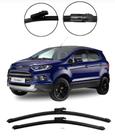 Par Palheta Limpador de Para-brisa Vclear EcoSport 2012 a 2017 cod 2216D Par Palheta Limpador de Para-brisa Vclear EcoSport 2012 a 2017 cod 2216D