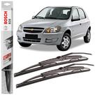 Par Palheta Limpador de Parabrisa Bosch ECO Chevrolet Celta