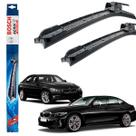 Par Palheta Limpador De Parabrisa Dianteiro 320 2014 Até 2019 Original Bosch