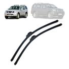 Par palheta limpador de parabrisa pathfinder 2005 a 2009 (24/18'')