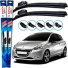 Par Palheta Limpador Parabrisa 208 2013 2014 2015 2016 2017 2018 Bosch
