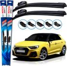 Par Palheta Limpador Parabrisa Audi A1 2010 11 12 13 14 15 16 17 18 19 20 21 2022 2023 2024 Bosch