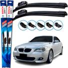 Par Palheta Limpador Parabrisa BMW Série 5 2003 2004 2005 2006 2007 2008 2009 2010 Bosch Par Palheta Limpador Parabrisa BMW Série 5 2003 2004 2005 2006 2007 2008 2009 2010 Bosch