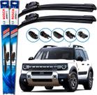 Par Palheta Limpador Parabrisa Bosch Bronco Sport 2021 2022 2023 2024 2025
