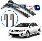 Par Palheta Limpador Parabrisa Bosch Corolla 2008 2009 2010 2011 2012 2013 Par Palheta Limpador Parabrisa Bosch Corolla 2008 2009 2010 2011 2012 2013