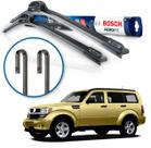 Par Palheta Limpador Parabrisa Bosch Dodge Nitro 2006 2007 2008 2009 2010 2011
