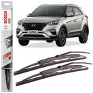Par Palheta Limpador Parabrisa Bosch ECO Creta 2016 Até 2020