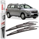 Par Palheta Limpador Parabrisa Bosch ECO Ferro Para Spin