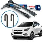 Par Palheta Limpador Parabrisa Bosch iX35 2011 12 13 14 15 16 17 18 19 20 21 22 23 24 25 Braço Gancho