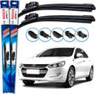 Par Palheta Limpador Parabrisa Bosch Jac J5 2015 2016 Par Palheta Limpador Parabrisa Bosch Jac J5 2015 2016