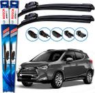 Par Palheta Limpador Parabrisa Bosch Jac T50 2018 2019 2020 2021 2022