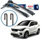 Par Palheta Limpador Parabrisa Bosch Mobi 2016 17 18 19 20 21 22 2023 2024 2025 Braço Gancho
