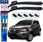 Par Palheta Limpador Parabrisa Bosch Mobi (modelo novo) 2021 2022 2023 2024 2025