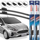Par Palheta Limpador Parabrisa Bosch Multiclip New Fiesta