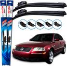 Par Palheta Limpador Parabrisa Bosch Passat/Variant 2001 2002 2003 2004 2005