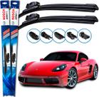 Par Palheta Limpador Parabrisa Bosch Porche Cayman 2013 14 15 16 17 18 19 20 21 2022 2023 2024 2025