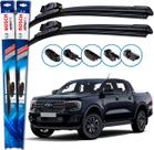 Par Palheta Limpador Parabrisa Bosch Ranger 2023 2024 2025 Par Palheta Limpador Parabrisa Bosch Ranger 2023 2024 2025