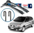 Par Palheta Limpador Parabrisa Bosch Scénic 1999 00 01 02 03 04 05 06 07 08 09 10 Braço Gancho