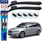 Par Palheta Limpador Parabrisa Bosch Volvo V50 2004 2005 2006 2007 2008 2009 2010 2011 Par Palheta Limpador Parabrisa Bosch Volvo V50 2004 2005 2006 2007 2008 2009 2010 2011