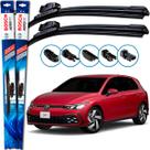 Par Palheta Limpador Parabrisa Golf 2014 2015 2016 2017 2018 2019 2020 2021 2022 2023 2024 Bosch