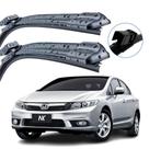 Par Palheta Limpador Parabrisa New Civic 2012 2013 2014 á 2016