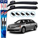 Par Palheta Limpador Parabrisa Passat / Passat Variant 2011 2012 2013 2014 Bosch Par Palheta Limpador Parabrisa Passat / Passat Variant 2011 2012 2013 2014 Bosch