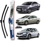 Par palheta limpador parabrisa peugeot 308/408/508 após 12/-