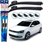 Par Palheta Limpador Parabrisa Polo Gti 2009 2010 2011 2012 2013 2014 Bosch