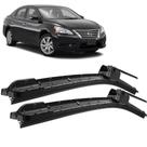 Par Palheta Limpador ParaBrisa Sentra 2014 a 2019 Silicone