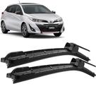 Par Palheta Limpador ParaBrisa Yaris 2018 a 2022 Silicone